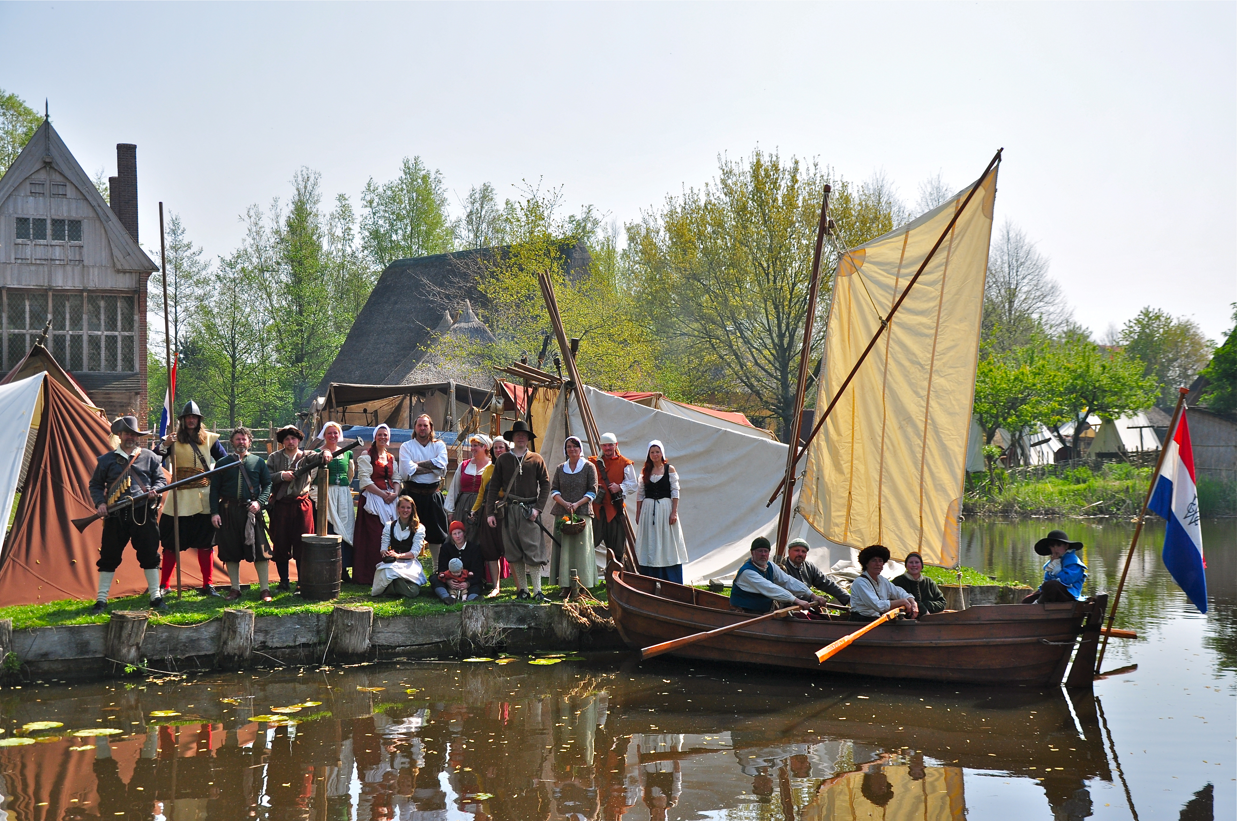 Allemansend op het archeon